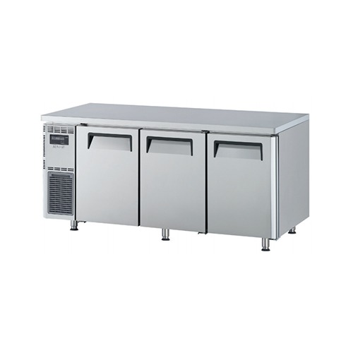 [터보에어] 간냉 번팬형 1800 테이블 냉동고 KUF18-3P