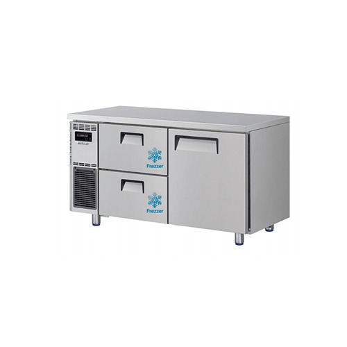 [터보에어] 간냉 1500 우유 냉장/냉동고 KURF15-2D-2